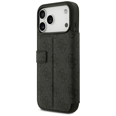 Guess Book 4G Metal Logo Case for iPhone 18 Pro Max / 17 Pro Max - Black