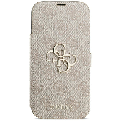 Guess Book 4G Metal Logo Case for iPhone 18 Pro Max / 17 Pro Max - Pink