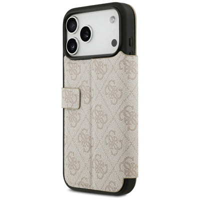 Guess Book 4G Metal Logo Case for iPhone 18 Pro Max / 17 Pro Max - Pink
