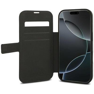 Guess Book 4G Metal Logo Case for iPhone 18 Pro / 17 Pro - Brown