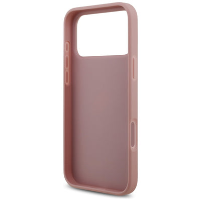Guess Fixed Glitter Big 4G Case for iPhone 18 Pro Max / 17 Pro Max - Pink