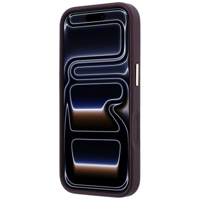 Guess Saffiano Peony & Ring MagSafe case for iPhone 17 Pro Max / 18 Pro Max - burgundy