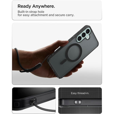Spigen Ultra Hybrid Mag MagSafe Case for Samsung Galaxy S26 FE - Black