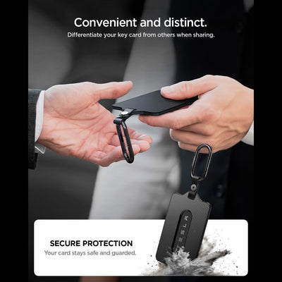 Spigen TO243 Tesla Key Card Holder for Car Keys - Black