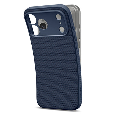 Spigen Liquid Air Case for iPhone 18 Pro / 17 Pro - Navy Blue