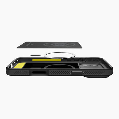 Spigen Rugged Armor MagSafe Case for iPhone 18 Pro / 17 Pro - Matte Black