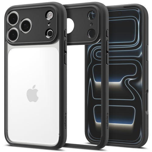 Spigen Ultra Hybrid Case for iPhone 18 Pro Max / 17 Pro Max - Matte Black