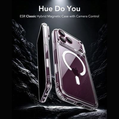 ESR Classic Hybrid MagSafe Case for iPhone 18 Pro / 17 Pro - Clear