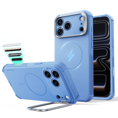 ESR Cyber Tough Kickstand MagSafe Case for iPhone 18 Pro Max / 17 Pro Max - Light Blue