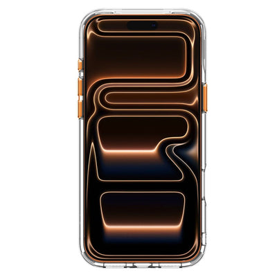 Spigen Ultra Hybrid Optik S MagSafe Case for iPhone 18 Pro / 17 Pro - Transparent Orange