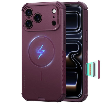 ESR Cyber Tough MagSafe case for iPhone 18 Pro Max / 17 Pro Max - burgundy