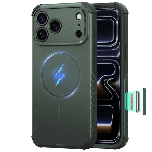 ESR Cyber Tough MagSafe Case for iPhone 18 Pro Max / 17 Pro Max - Green