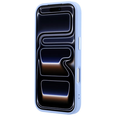 Guess Grained Triangle Logo MagSafe Case for iPhone 18 Pro Max / 17 Pro Max - Blue