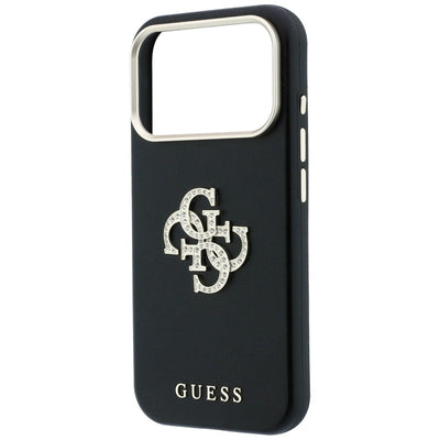 Guess Smooth & Big Strass Logo Case for iPhone 18 Pro / 17 Pro - Black