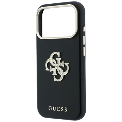 Guess Smooth & Big Strass Logo Case for iPhone 18 Pro Max / 17 Pro Max - Black