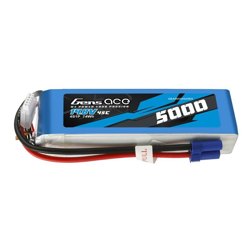 Gens Ace 5000mAh 14,8V 45C 4S1P Akku