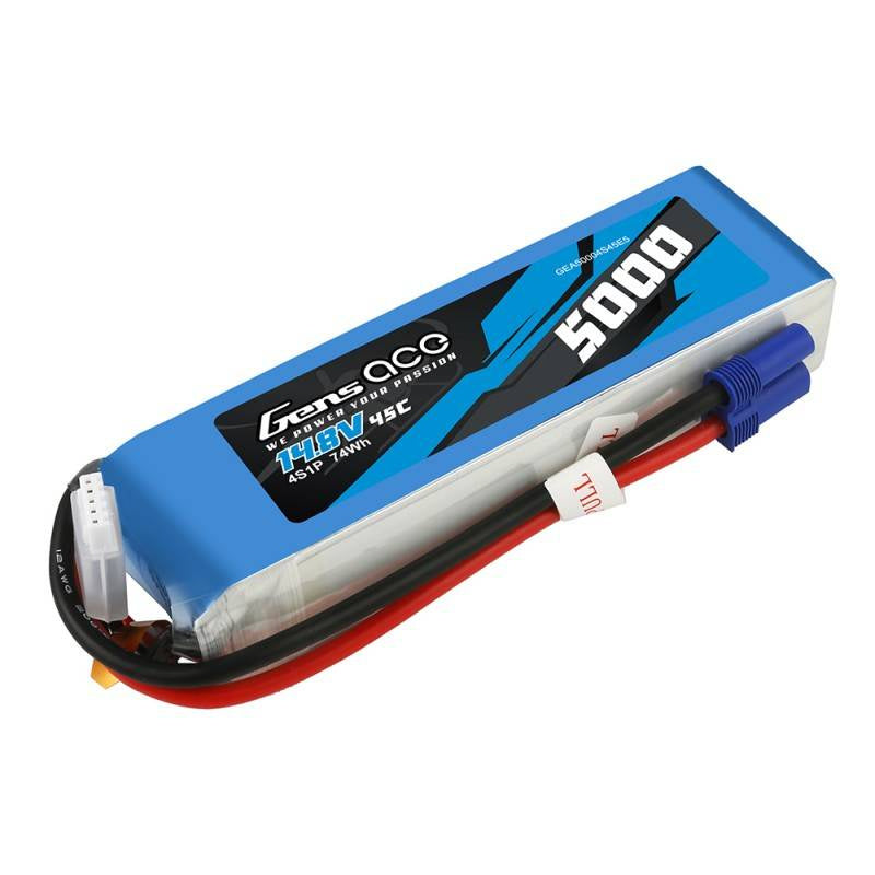 Gens Ace 5000mAh 14,8V 45C 4S1P Akku