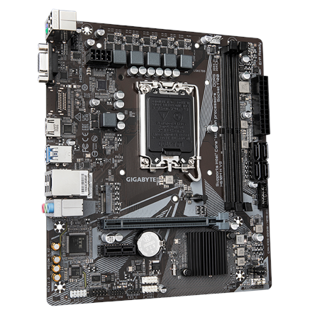 Gigabyte | H610M H V2 G1.0 | Processor family Intel | Processor socket LGA1700 | DDR5 | Supported hard disk drive interf