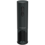 Bolsena, Electric wine opener with Prestigio Logo, aerator , vacuum preserver, Black color