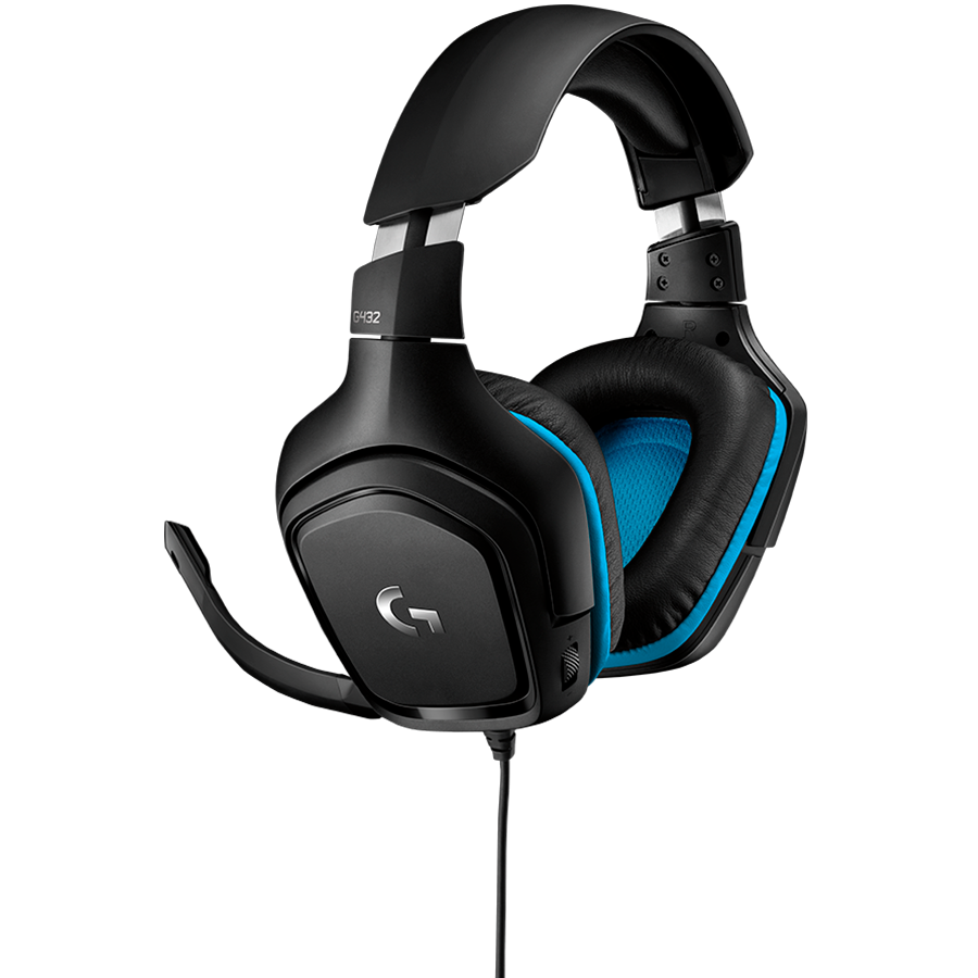 LOGITECH G432 Wired Gaming Headset 7.1