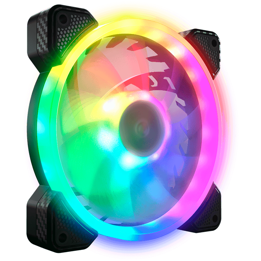 COUGAR VORTEX VX 120 Cooling Fan, PWM, HDB, ARGB, single pack — COUGAR GAMING