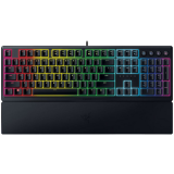 Razer Ornata V3, Mecha-membrane switches, 10 Razer Chroma™ RGB Lighting Zones, 1000 Hz Ultrapolling, Backlit keys, UV coated