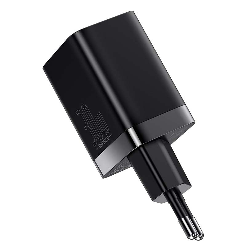 Baseus Super Si Pro Quick Charger USB + USB-C 30W (black) - Product Image 4