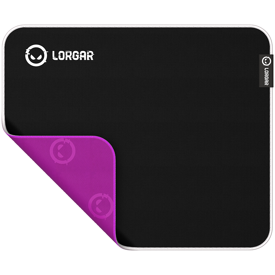 Lorgar Legacer 755, Gaming mouse pad, Ultra-gliding surface, Purple anti-slip rubber base, size: 500mm x 420mm x 3mm, weight