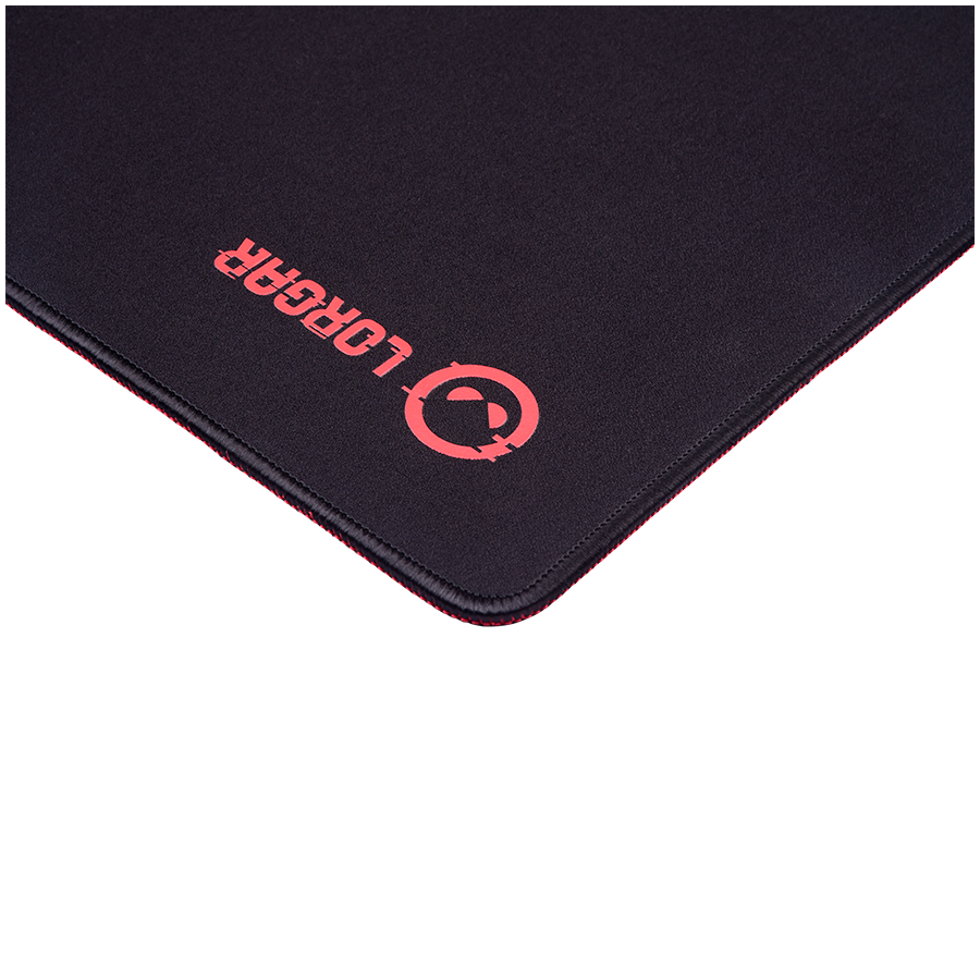 Lorgar Main 323, Gaming mouse pad, Precise control surface, Red anti-slip rubber base, size: 360mm x 300mm x 3mm, weight 0.21