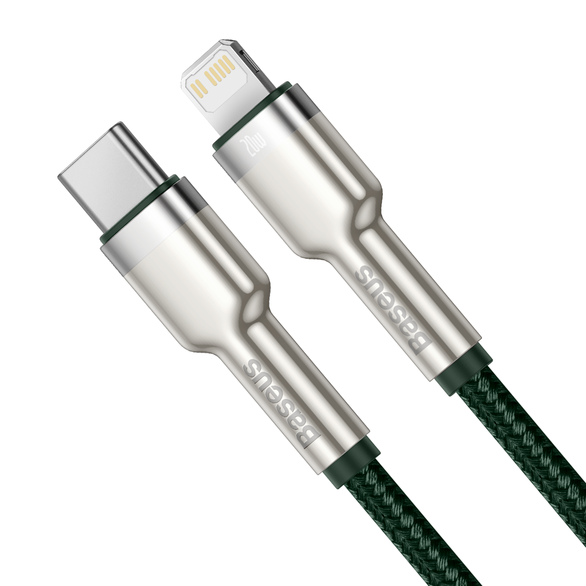 Baseus USB-C cable for Lightning 2m (green) - Product Image 4