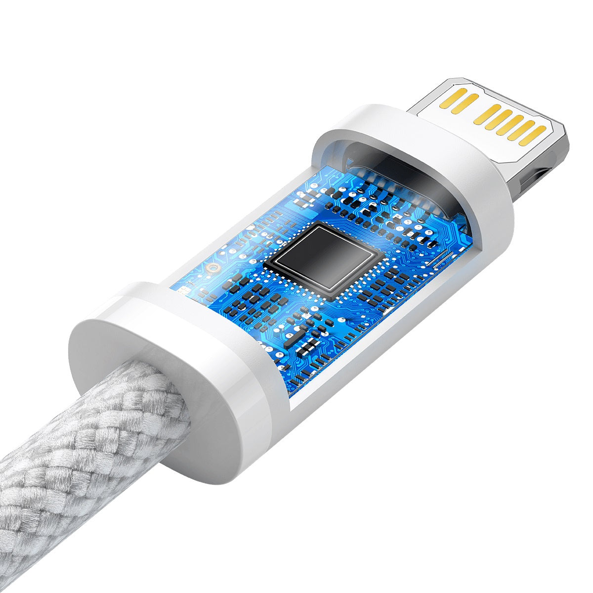 Baseus Dynamic USB-C cable for Lightning, 23W, 1m (white) - Product Image 5