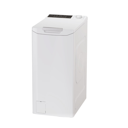 Candy | Washing Machine | TCA284TM5-S | Energy efficiency class A | Top loading | Washing capacity 8 kg | 1200 RPM | Dep