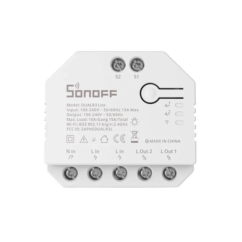 Intelligenter WLAN-Schalter WiFi Sonoff Dual R3 Lite