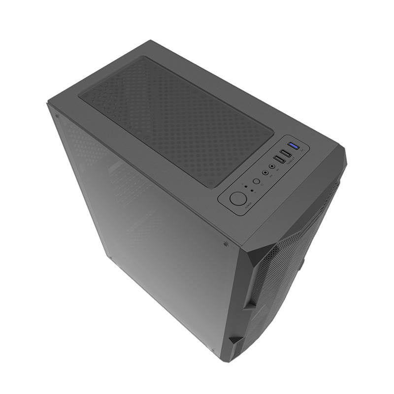 Computergehäuse Darkflash Aquarius Mesh (schwarz)