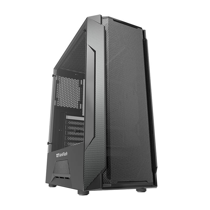 Darkflash LEO Computergehäuse (schwarz)