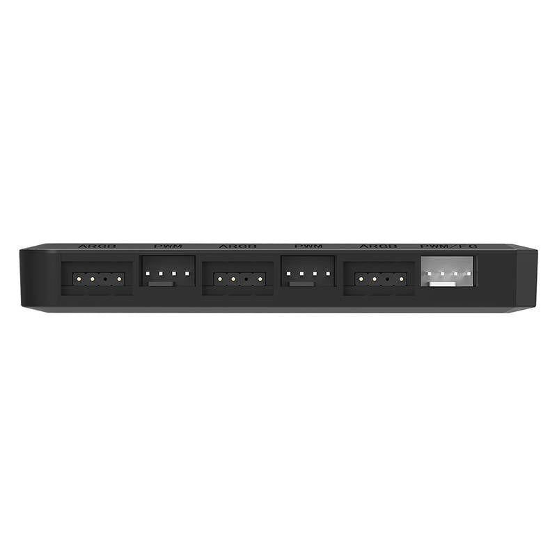 Lüftersteuerungsbox für Computer Darkflash RC2 RGB PWM + Fernbedienung (schwarz)
