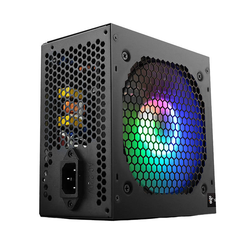 Computer Power Supply Aigo AK600 RGB (black) - Product Image 1