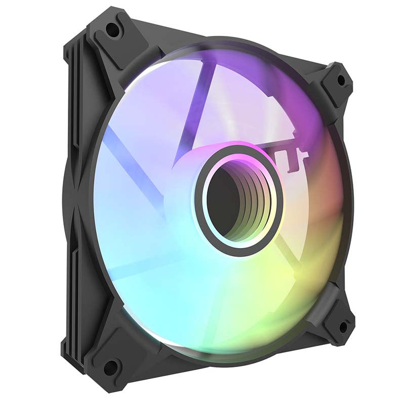 Computer-Lüfter-Set Darkflash INF8 ARGB, 3in1 120x120 (schwarz)