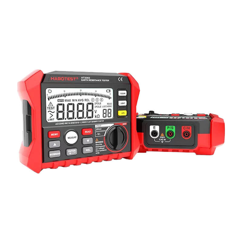 Habotest HT2302 Digital Earth Resistance Tester - Product Image 4