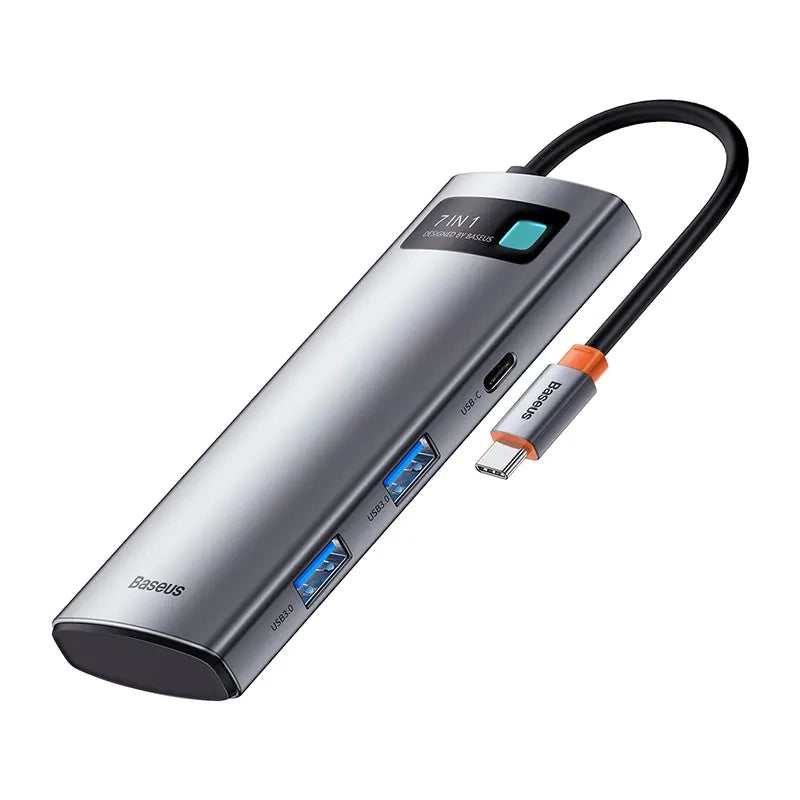 Baseus Hub Adapter 7in1 USB-C to 2x USB 3.0 + HDMI + USB-C PD - Product Image 4