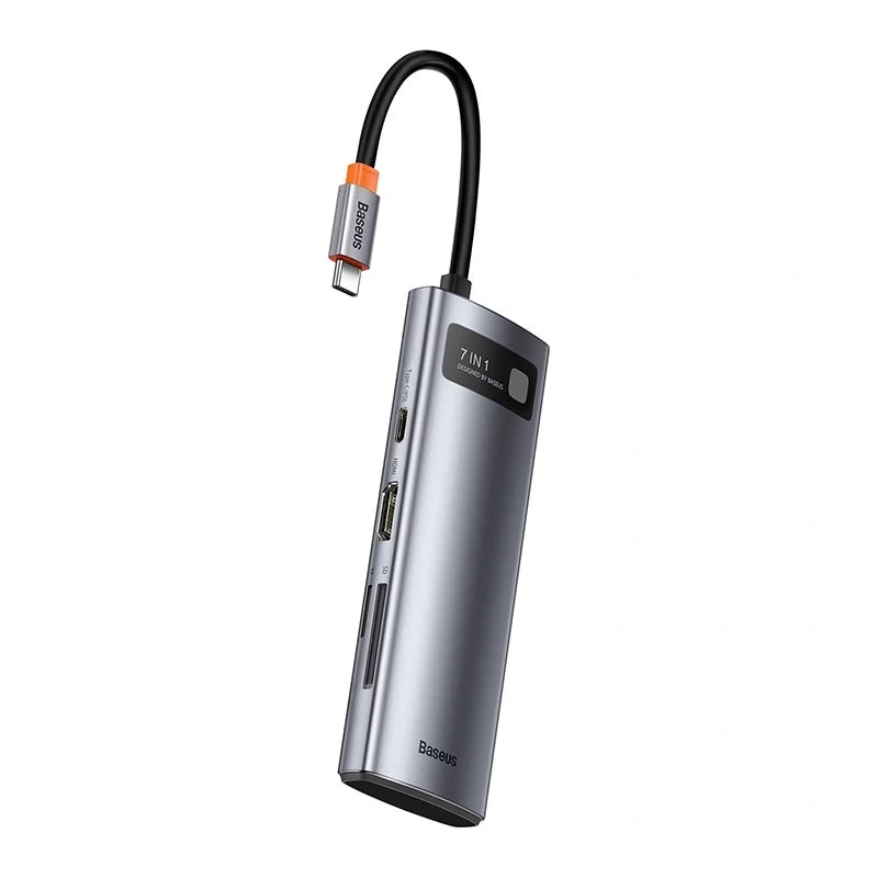 Baseus Hub Adapter 7in1 USB-C to 2x USB 3.0 + HDMI + USB-C PD - Product Image 5
