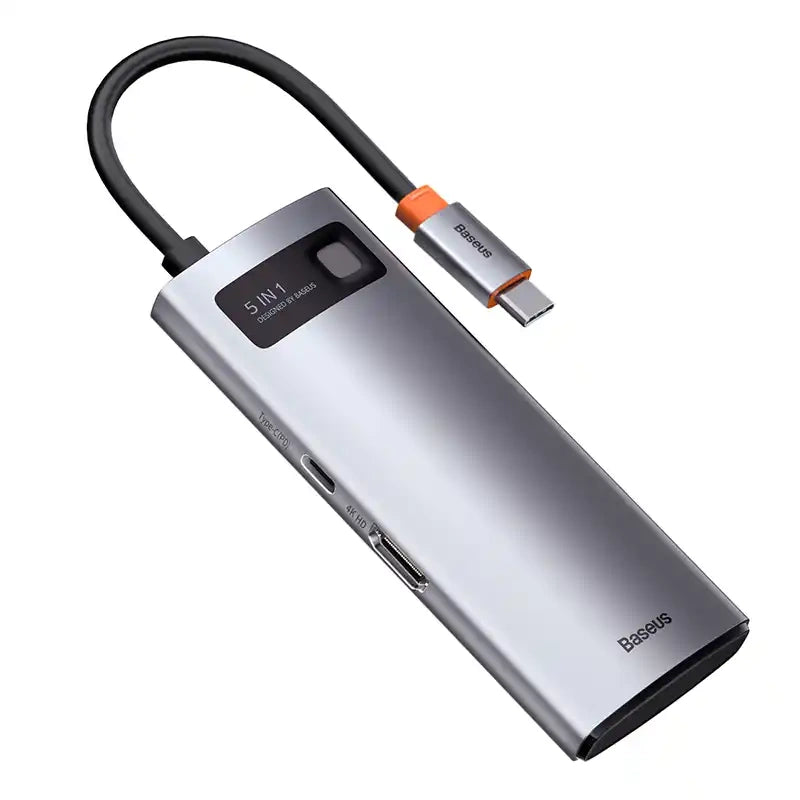 Adapter 5in1 Baseus Hub USB-C to 3x USB 3.0 + HDMI + USB-C PD - Product Image 4