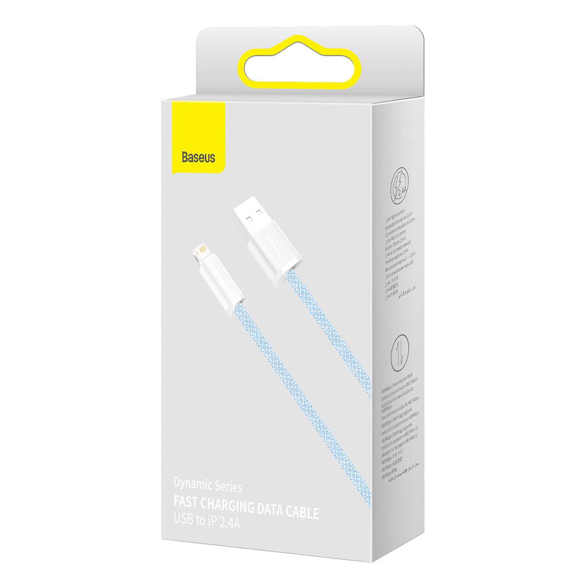 Baseus Dynamic cable USB to Lightning, 2.4A, 2m (blue) - Product Image 5