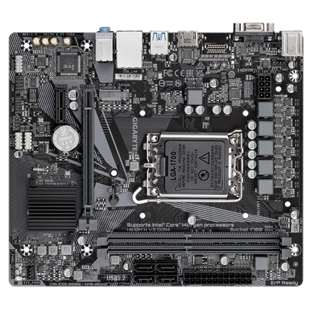 Gigabyte | H610M H V3 DDR4 | Processor family Intel | Processor socket LGA1700 | DDR4 DIMM | Supported hard disk drive i