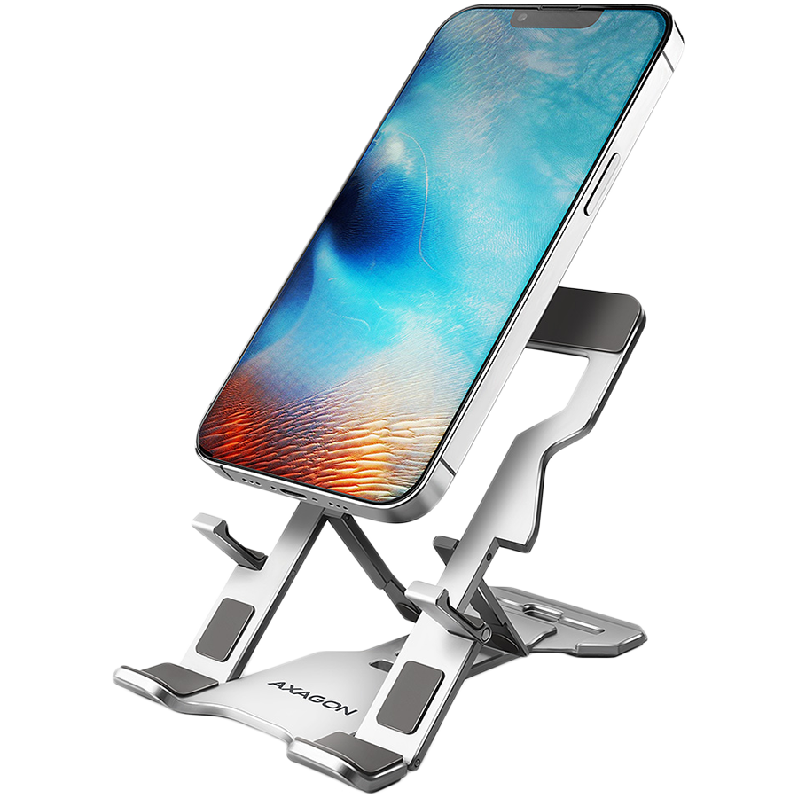 Axagon STND-M PHONE / TABLET STANDAluminum stand for 4“ – 10.5“ phones and tablets