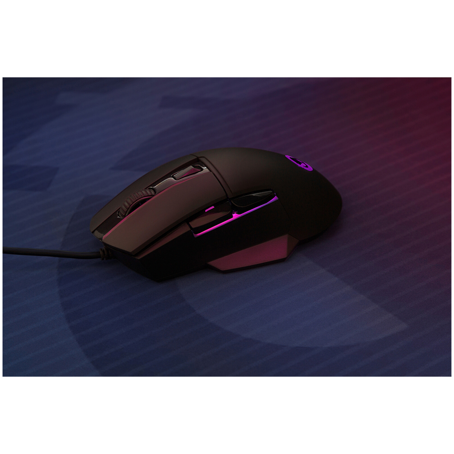 LORGAR Jetter 357, gaming mouse, Optical Gaming Mouse with 6 programmable buttons, Pixart ATG4090 sensor, DPI can be up to 80