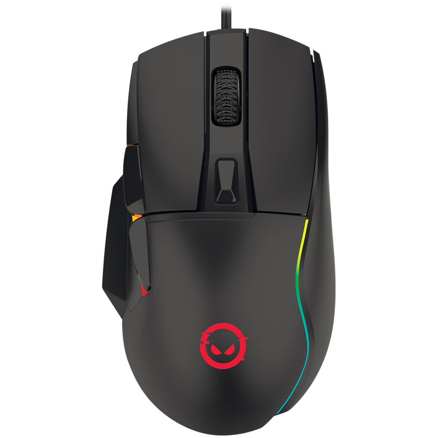 LORGAR Jetter 357, gaming mouse, Optical Gaming Mouse with 6 programmable buttons, Pixart ATG4090 sensor, DPI can be up to 80