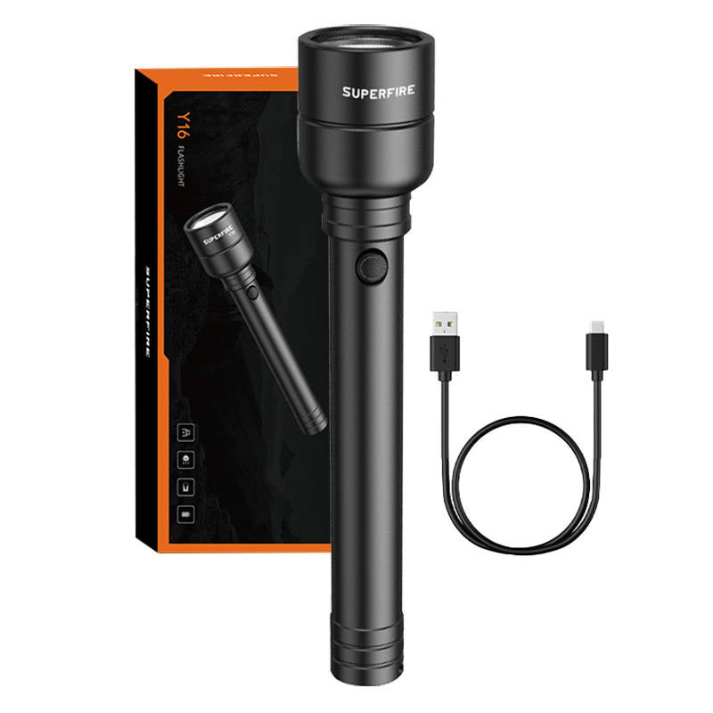 Flashlight Superfire Y16, 1700lm, USB-C - Product Image 1