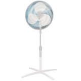Stand fan, 40cm, 40W, 3 speeds, mechanical, noise level: 55-65 dB, Oscillation 80°, Tilting +16° -8°, Adjustable height 120cm