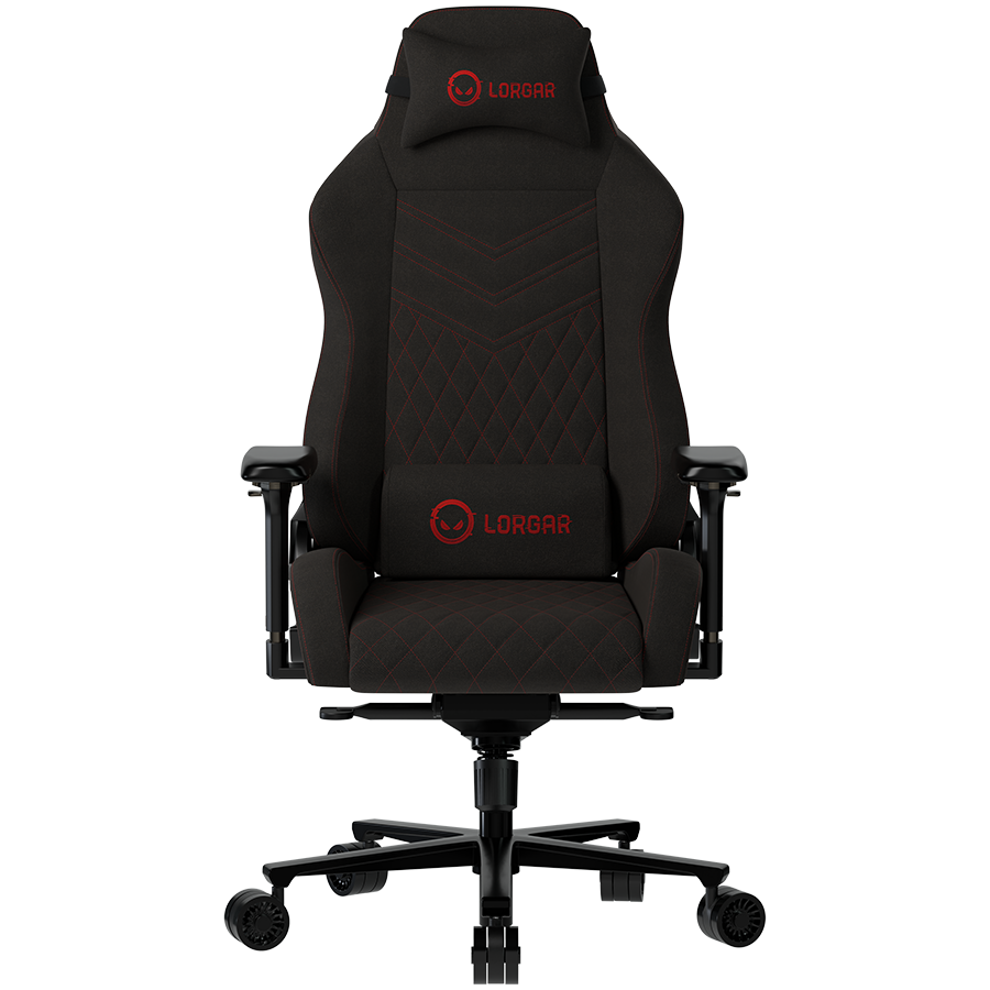 LORGAR Ace 422, Gaming chair, Anti-stain durable fabric, 1.8 mm metal frame, multiblock mechanism, 4D armrests, 5 Star alumin